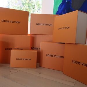Louis Vuitton Packaging Collection – Box, Dust Bag, Shopping Bag – No Items Incl